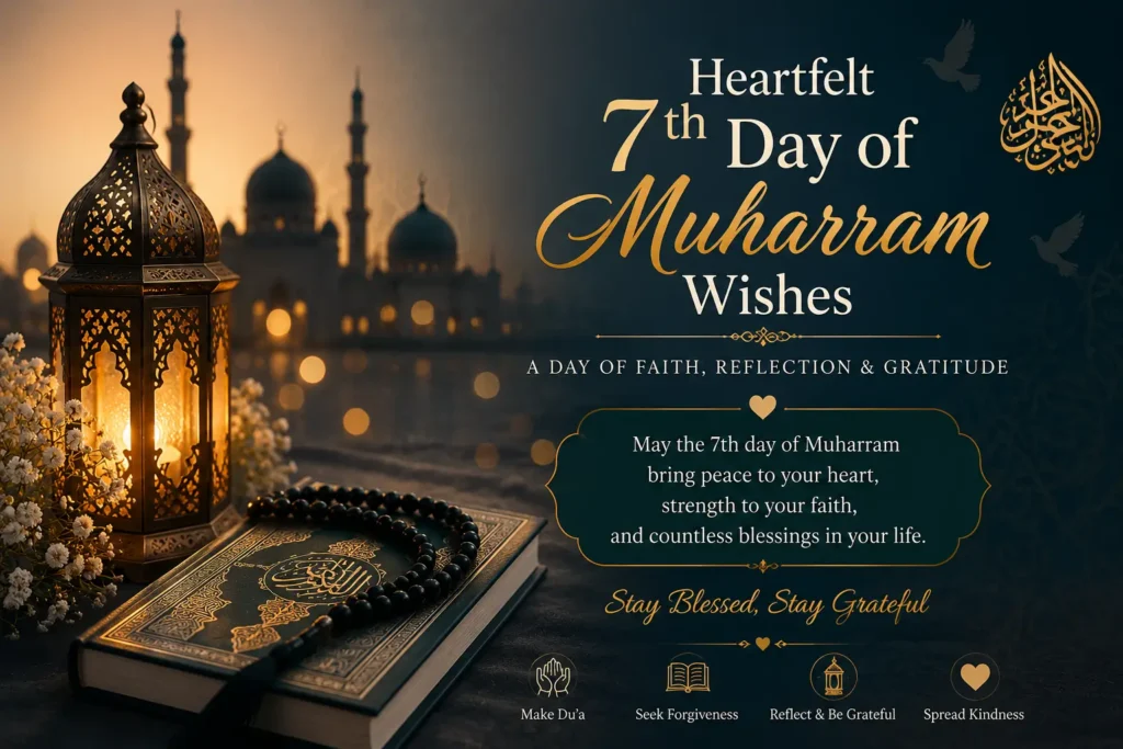 Heartfelt 7th Day of Muharram Wishes