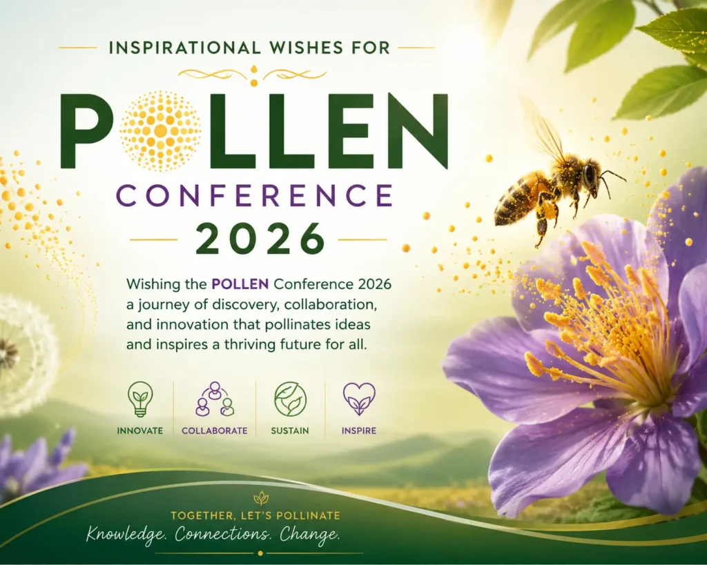 Inspirational Wishes for POLLEN Conference 2026