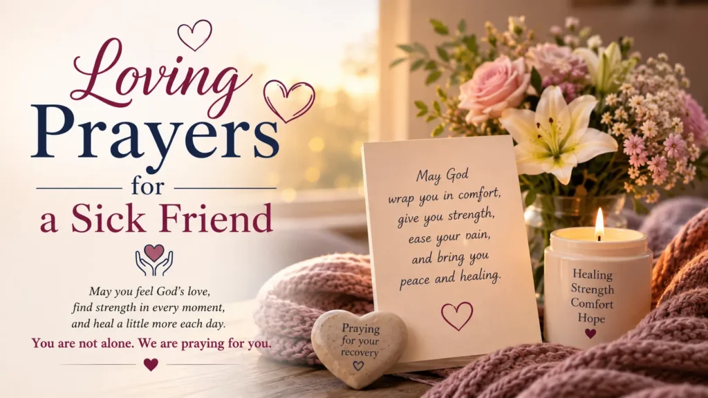 Loving Prayers for a Sick Friend
