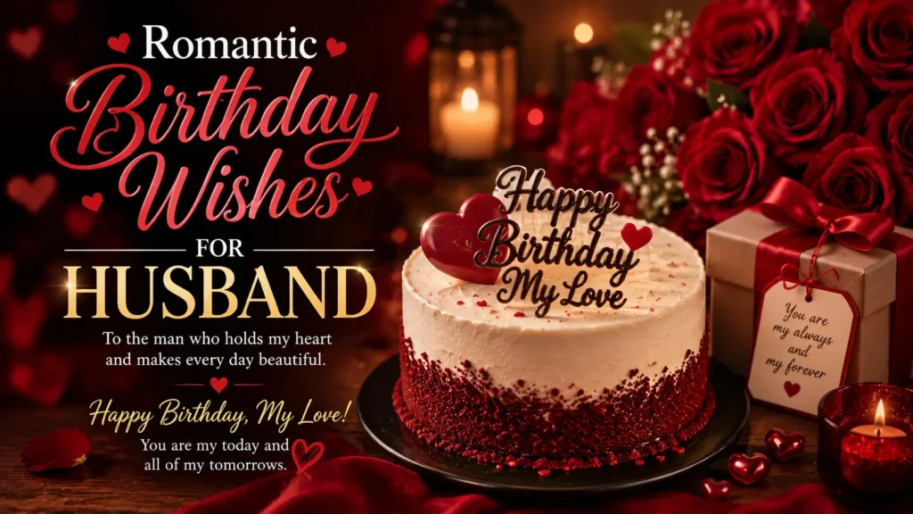 Romantic Best Birthday Wishes for a Husband