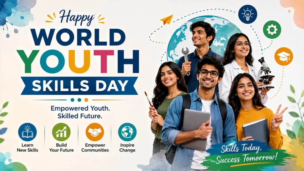 Short & Sweet Wishes for the World Youth Skills Day