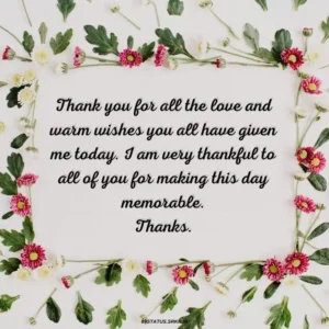 appreciation message for birthday wishes