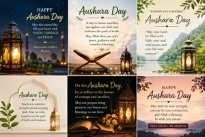 Aushara day wishing messages and captions