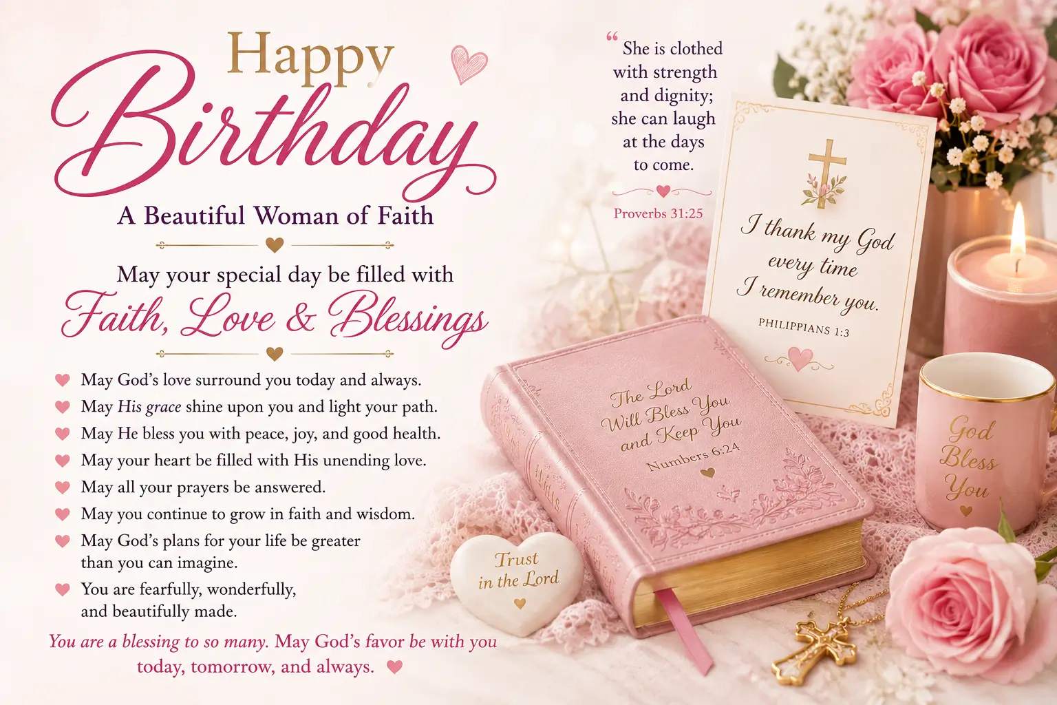 female religious birthday wishes