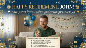 short retirement wishes