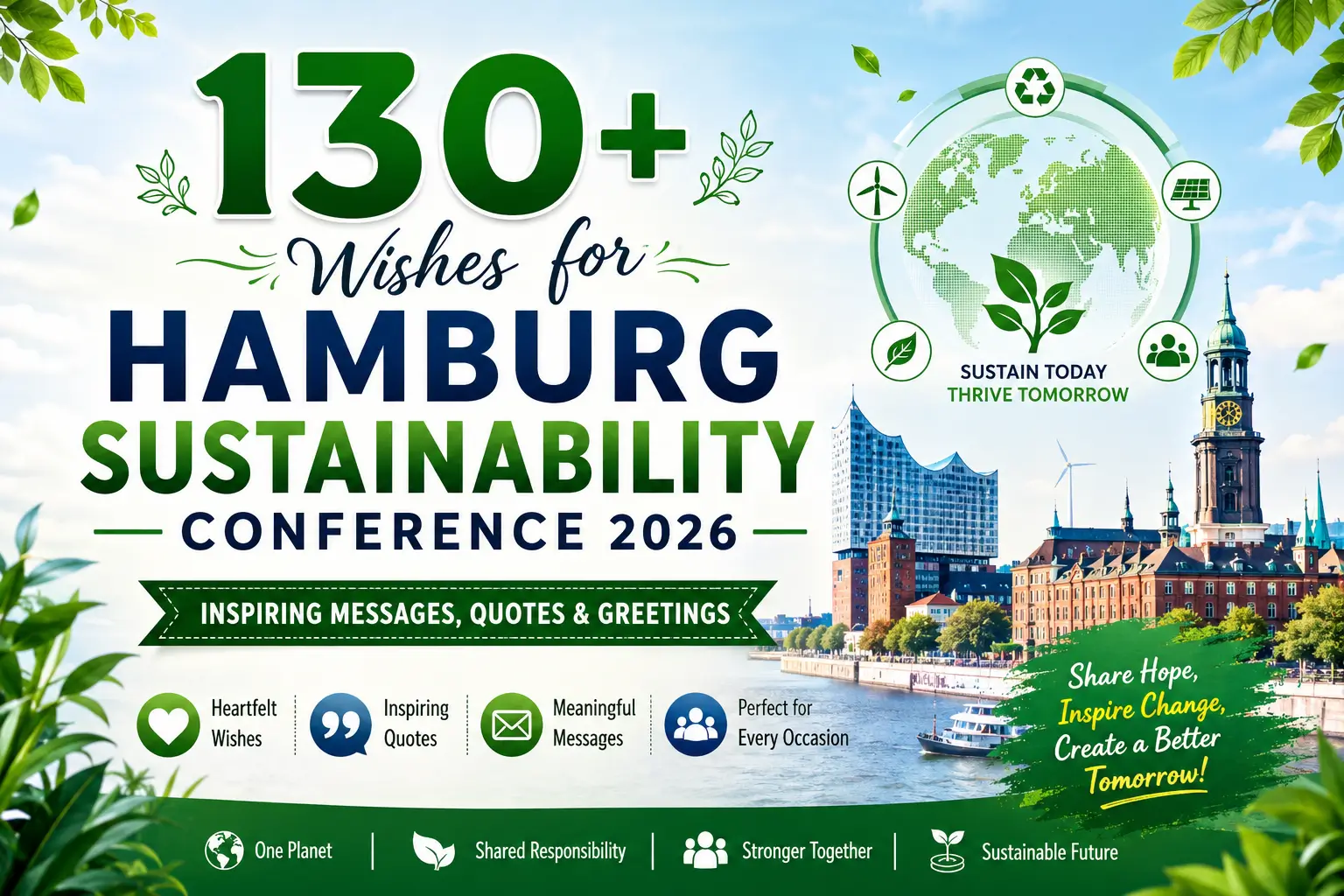 wishes for Hamburg Sustainability Conference 2026
