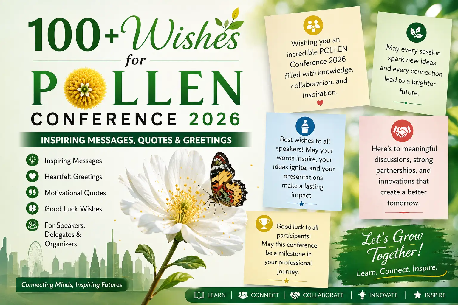 Wishes for POLLEN Conference 2026