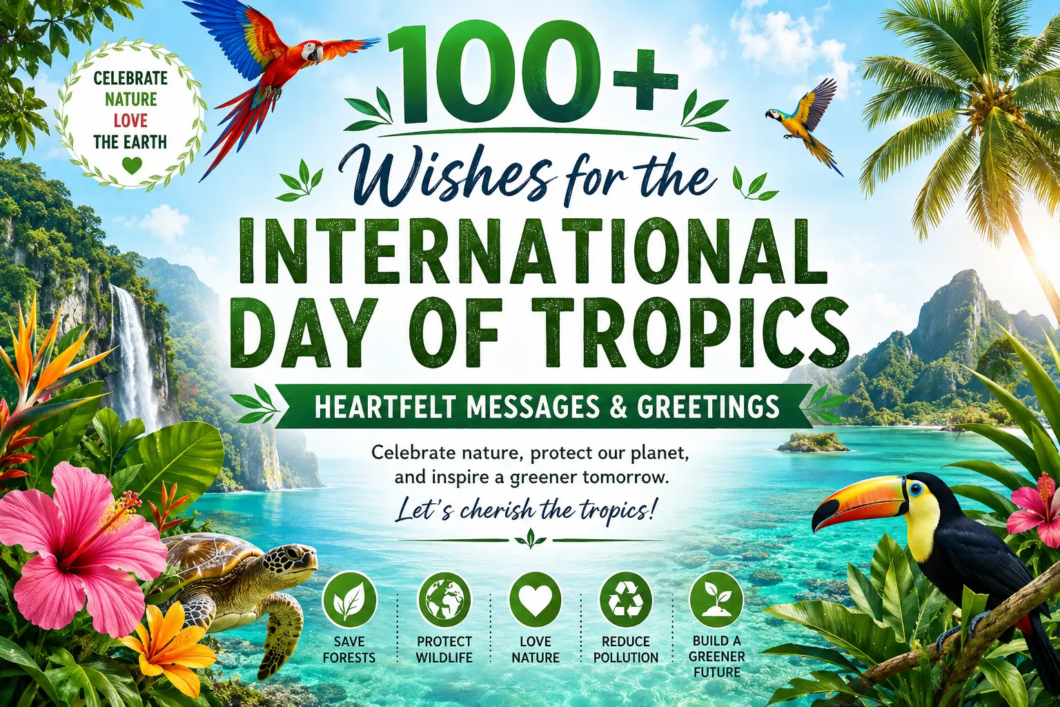Wishes for the International Day of Tropics
