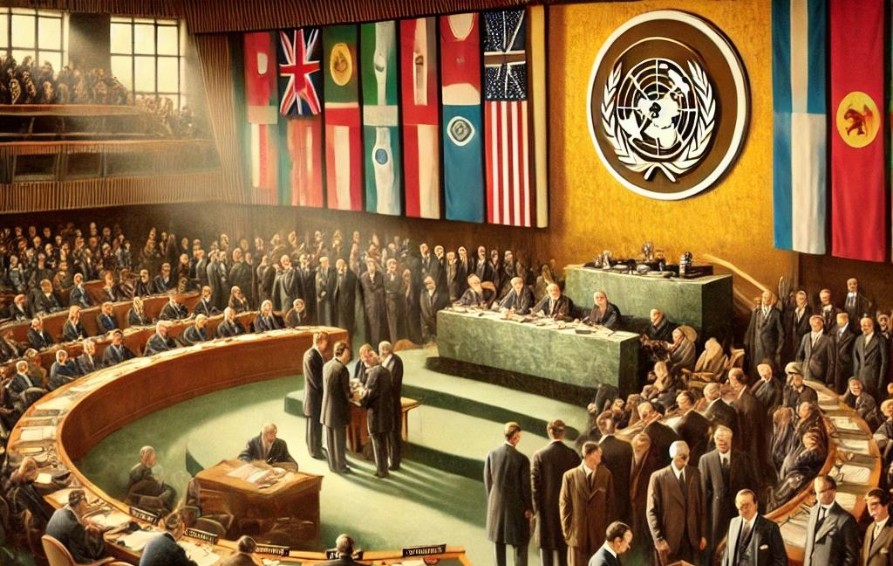 Wishful Congratulations on the Anniversary of the UN Charter Being Signed on 26th June