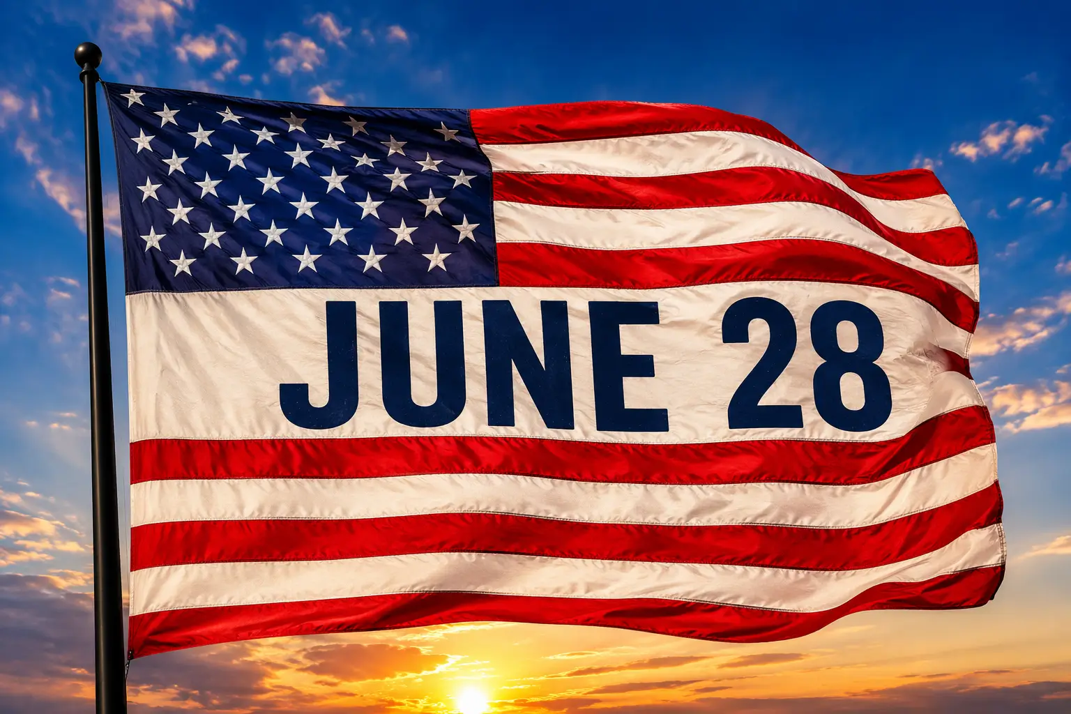 Wishful congratulations to USA on the anniversary of submission of declaration of Independence on June 28