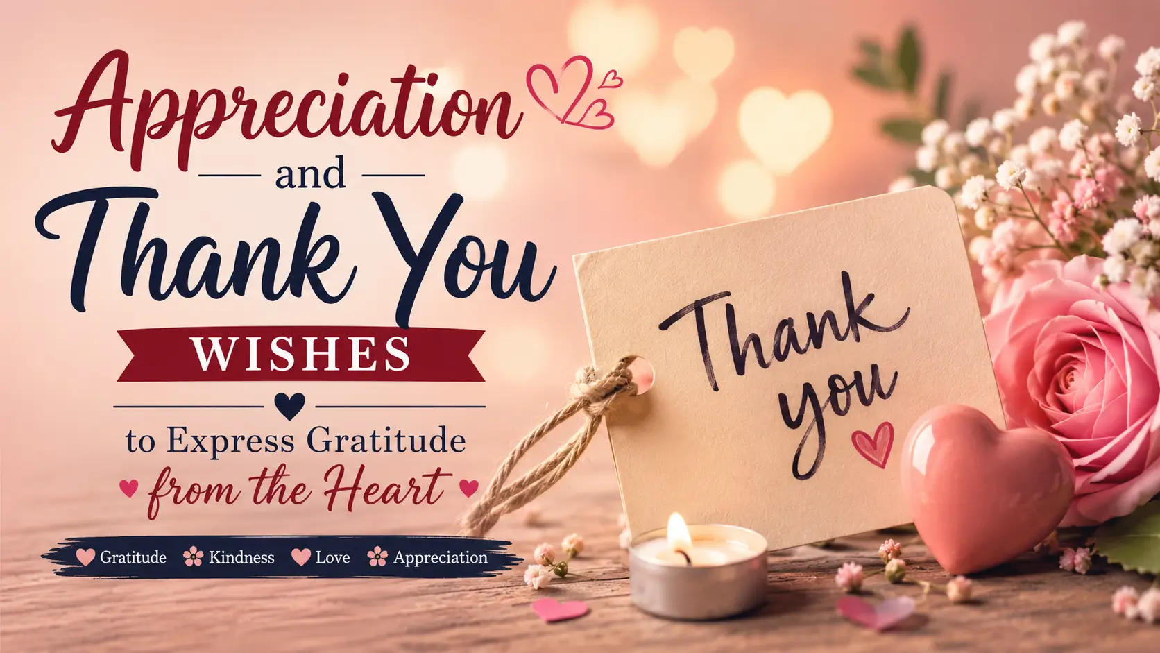 appreciation and thank you wishes