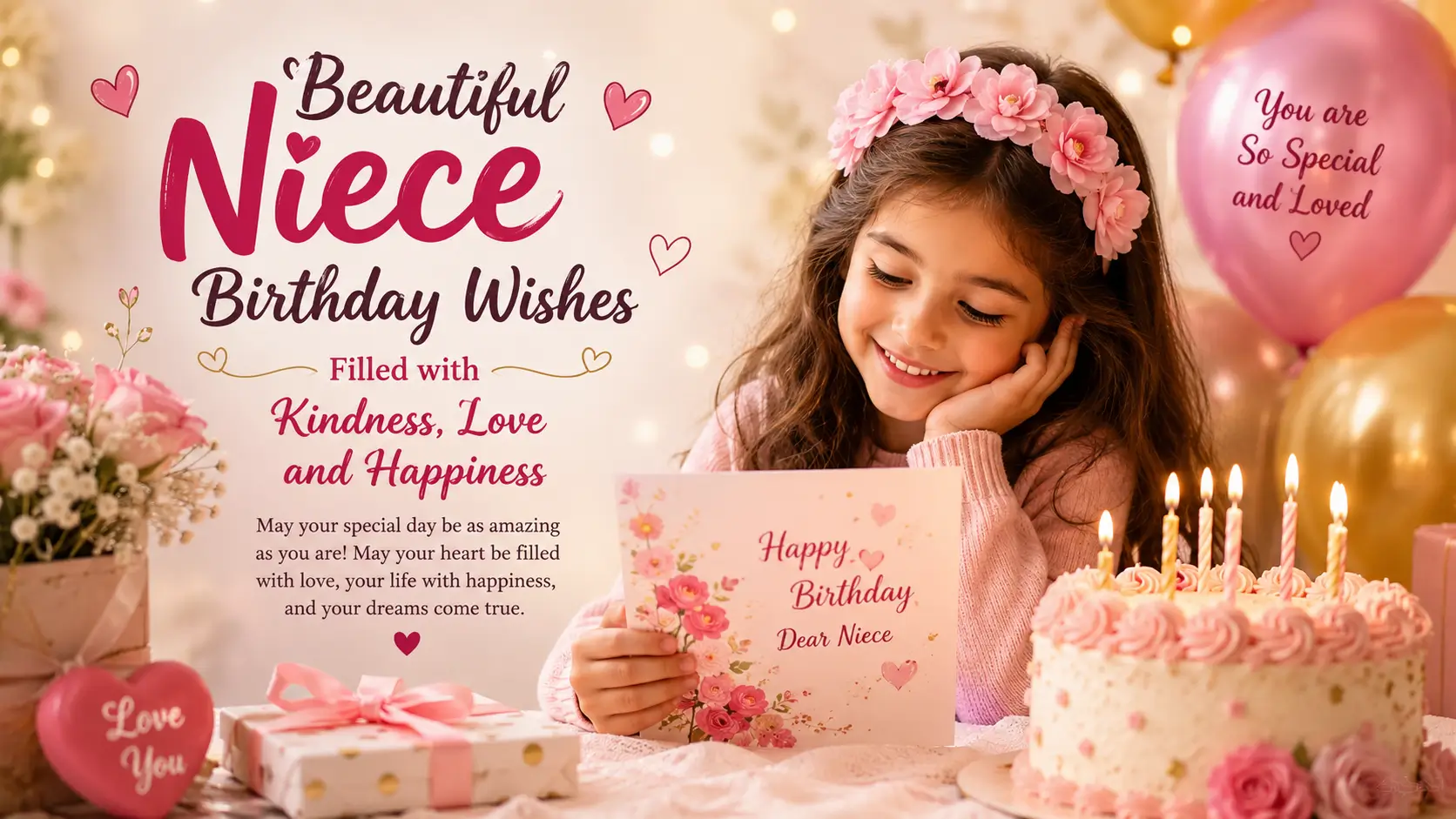 Beautiful Niece's Birthday Wishes