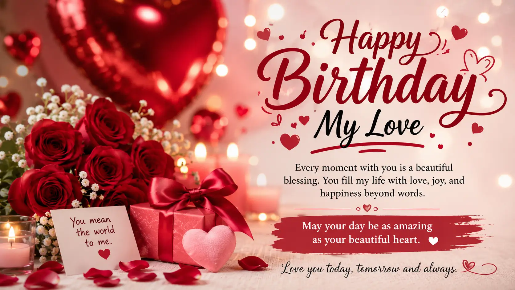 best birthday wishes for girlfriend