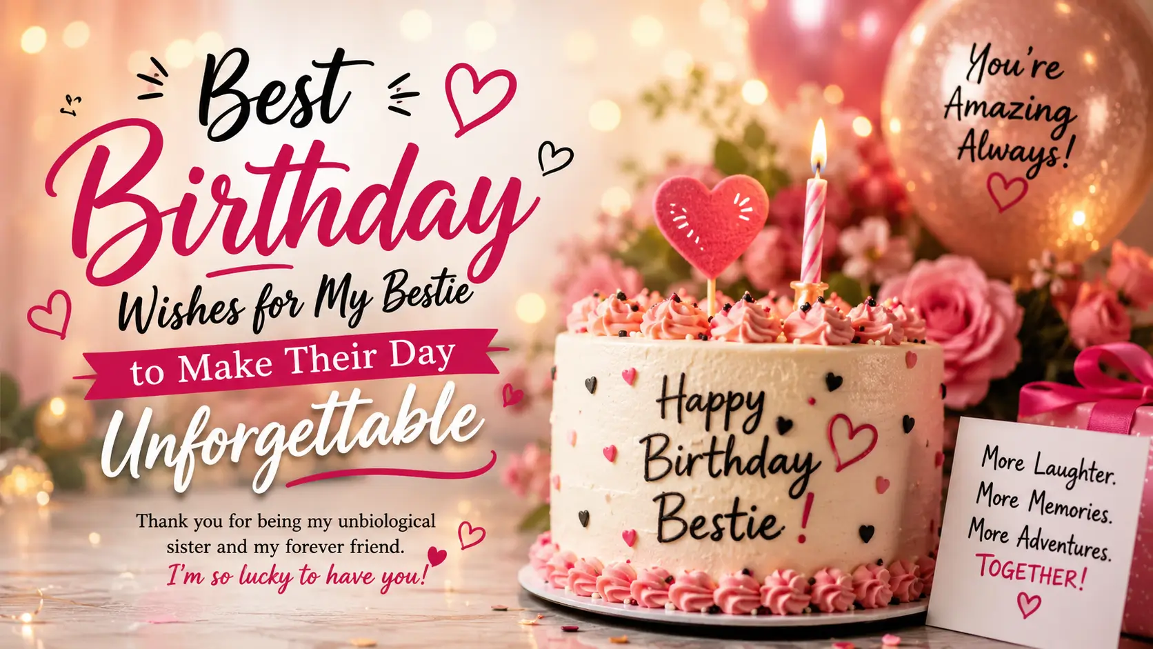 best birthday wishes for my bestie