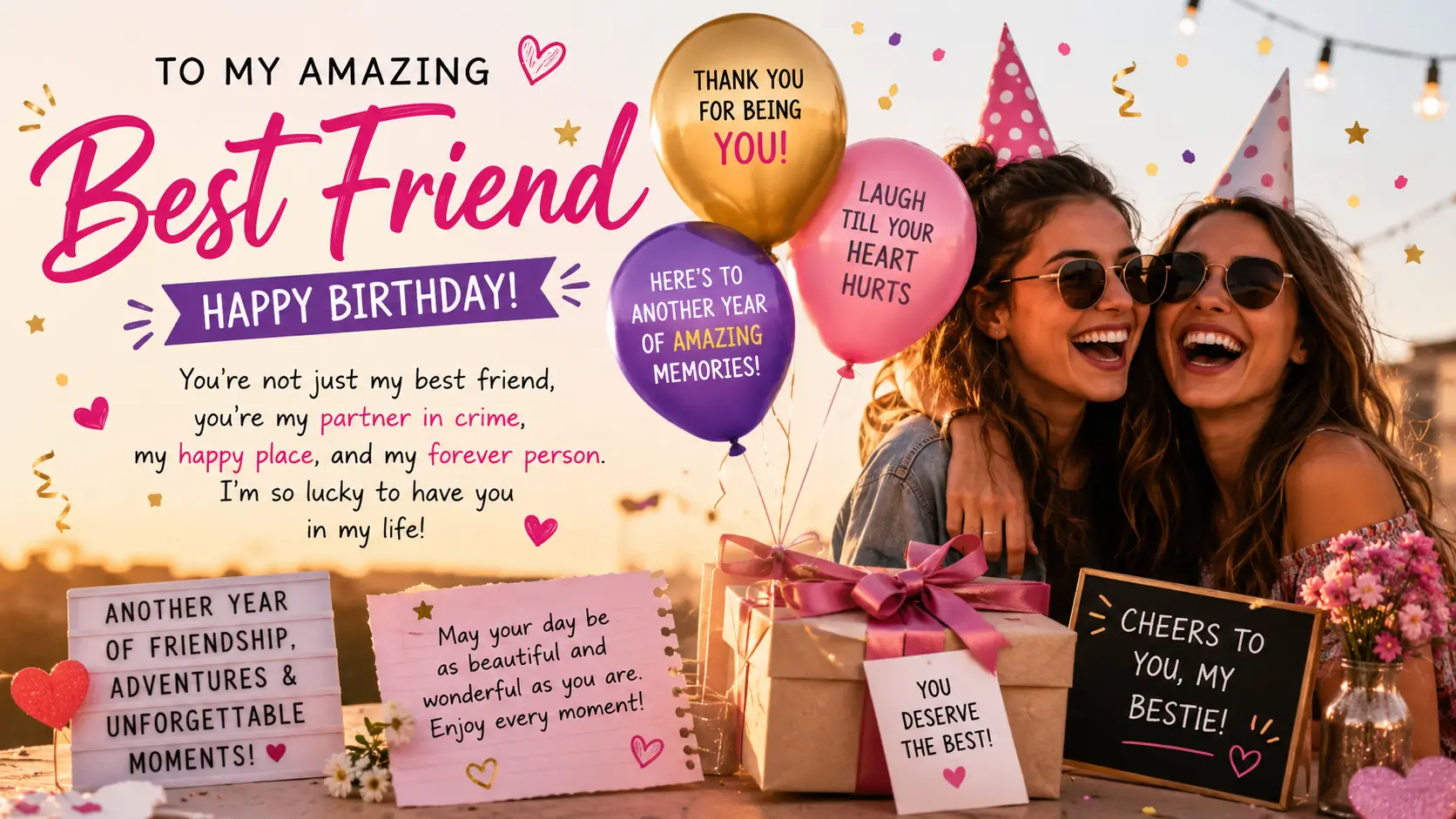 best friends birthday wishes