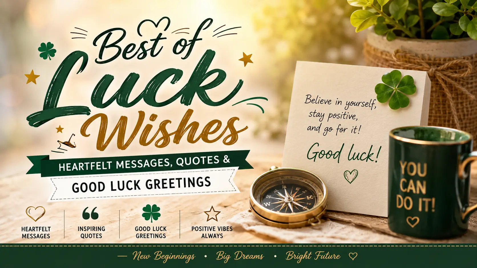 best of luck wishes