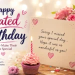 happy belated birthday wishes