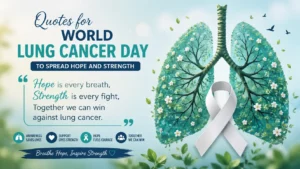 quotes for World Lung Cancer Day