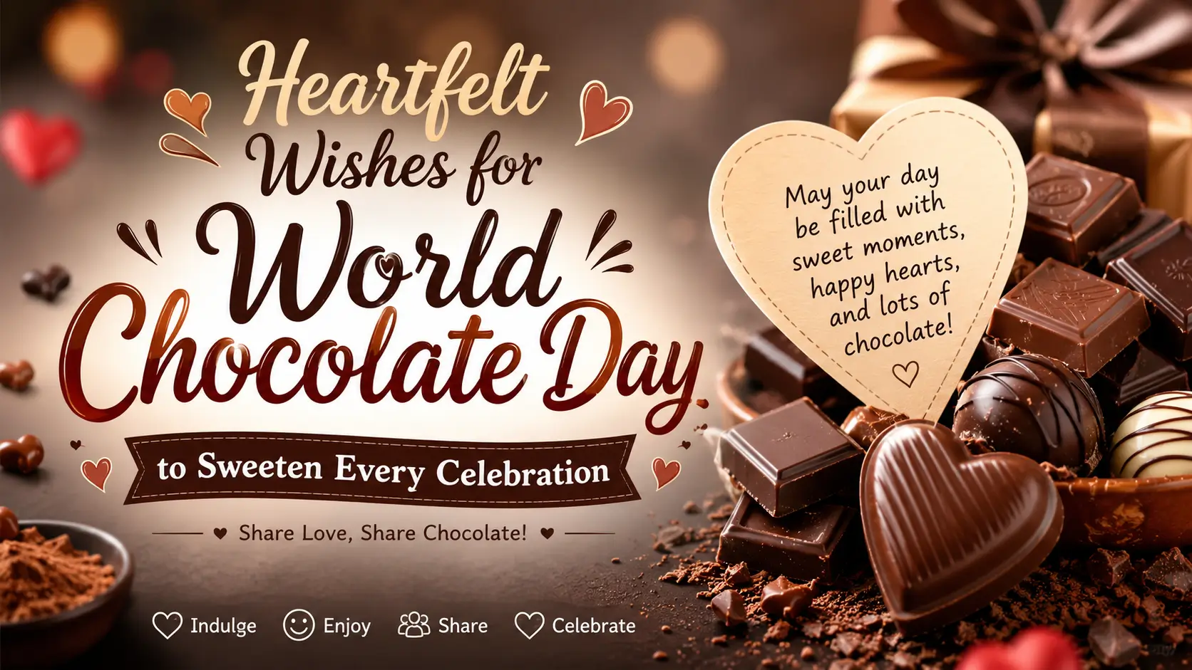 wishes for the World Chocolate Day