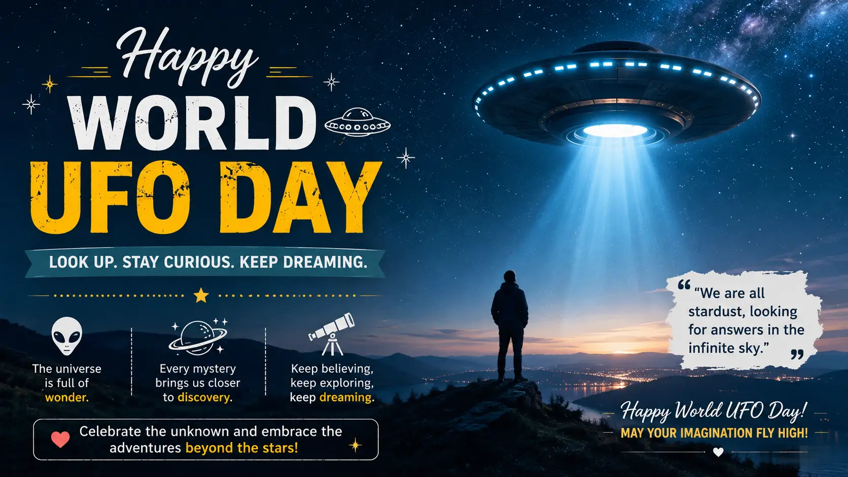 Wishes for the World UFO Day