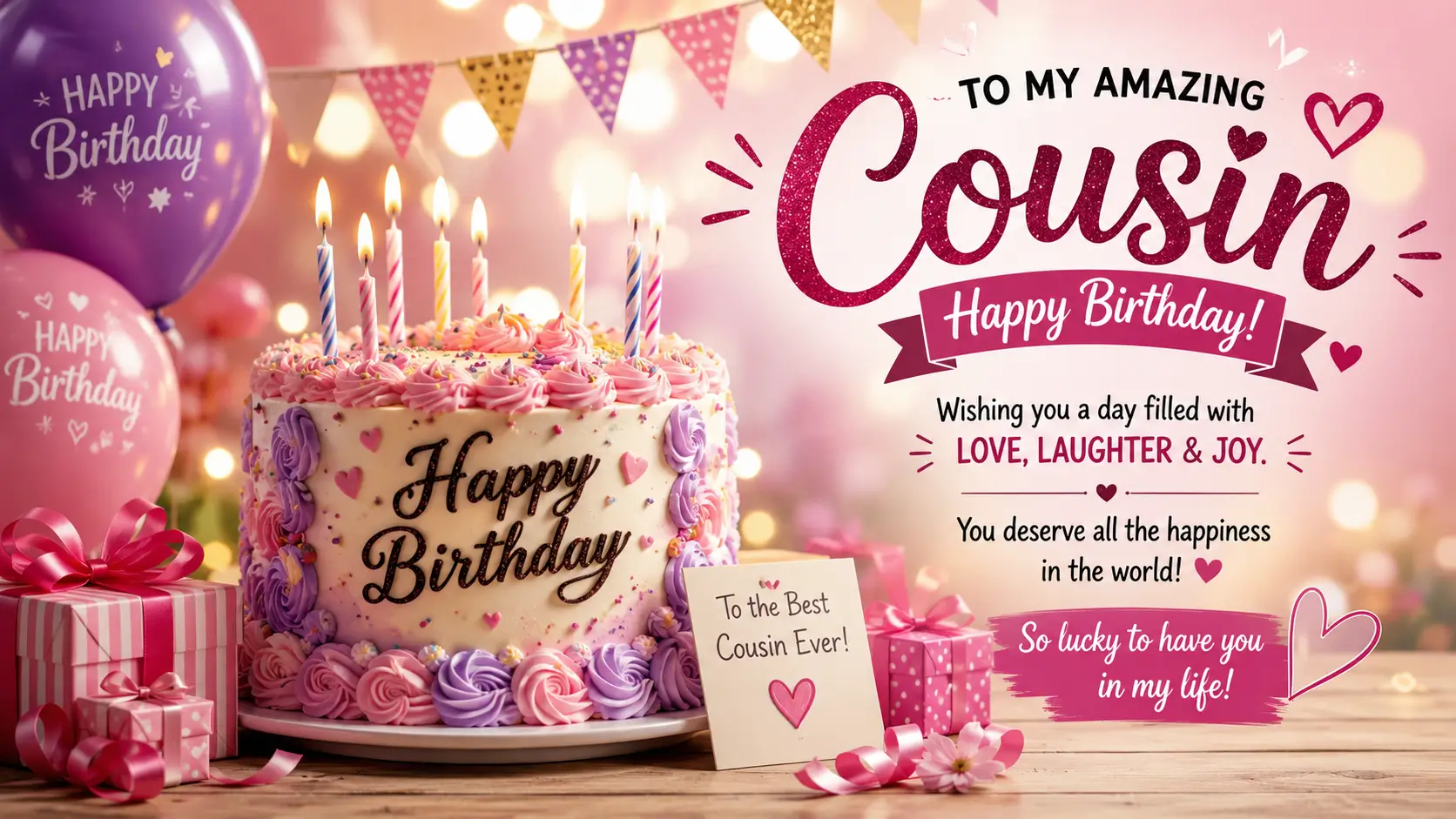 birthday wishes for cousin