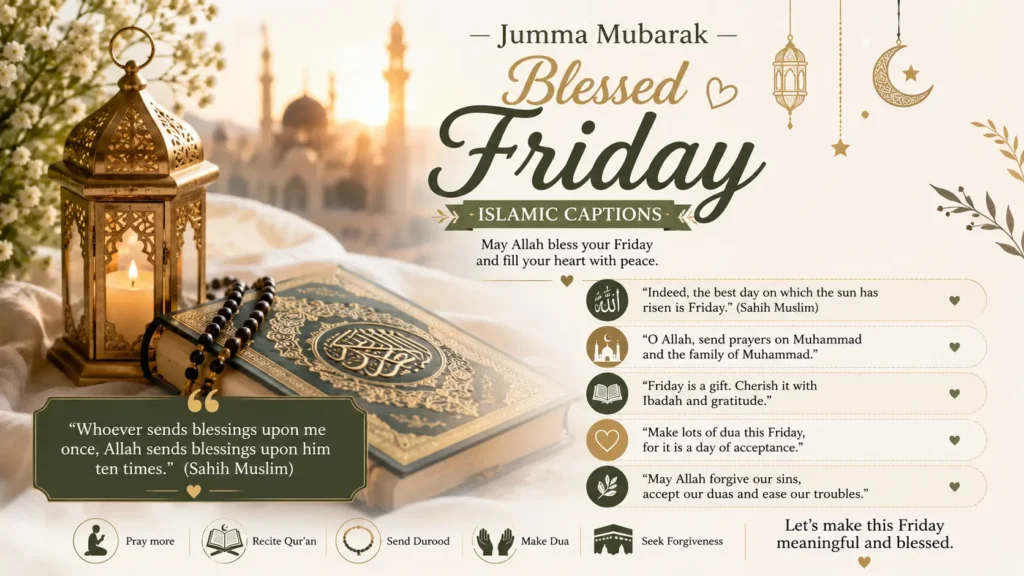 Friday Islamic Social Media Captions