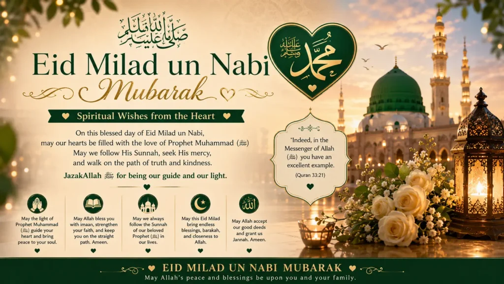 Spiritual Eid Milad un Nabi Wishes