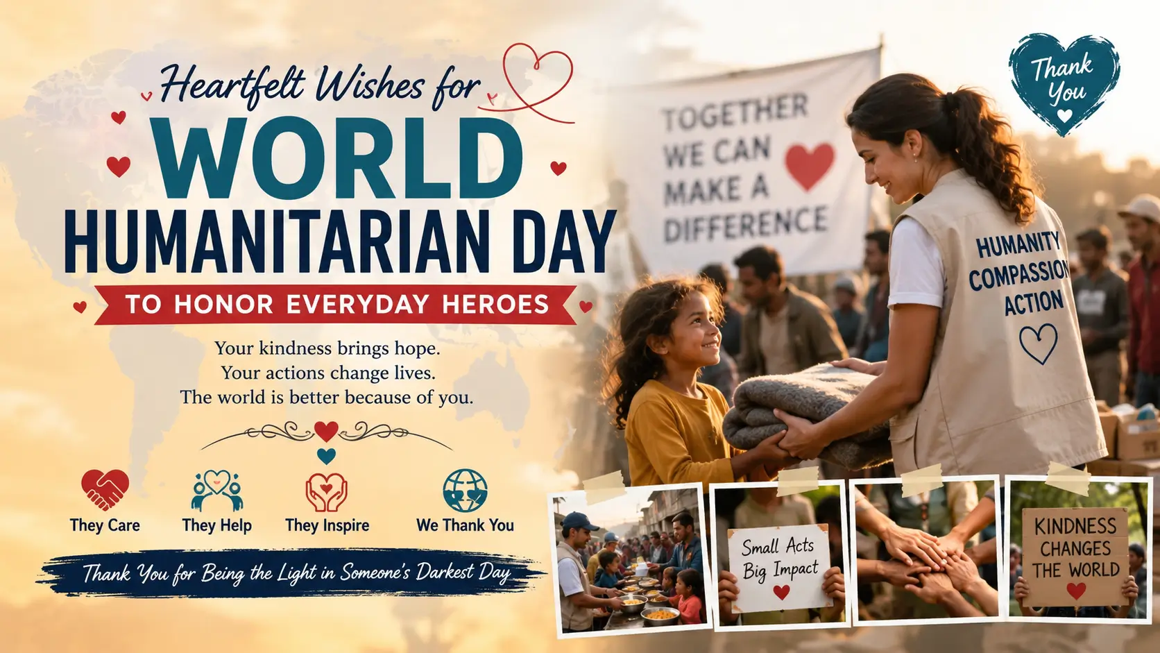 Wishes for World Humanitarian Day